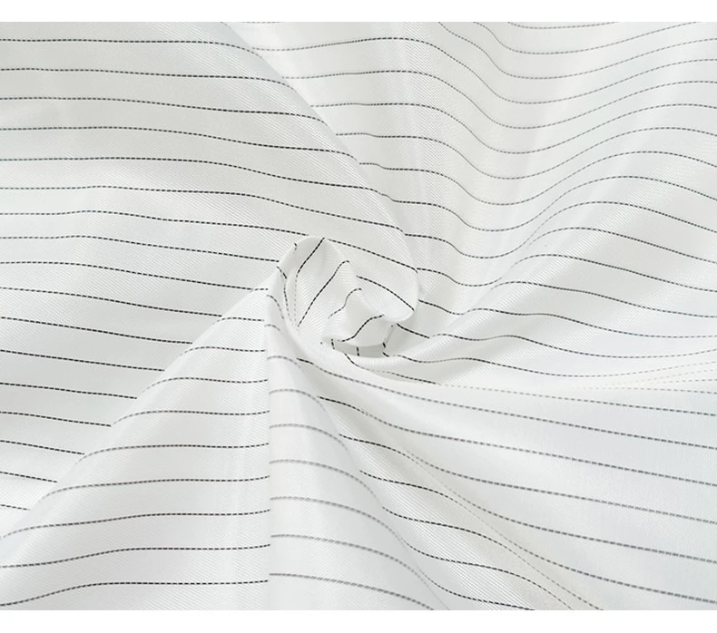 white antistatic fabric