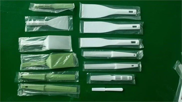 أبيض SMT Solder Spatula